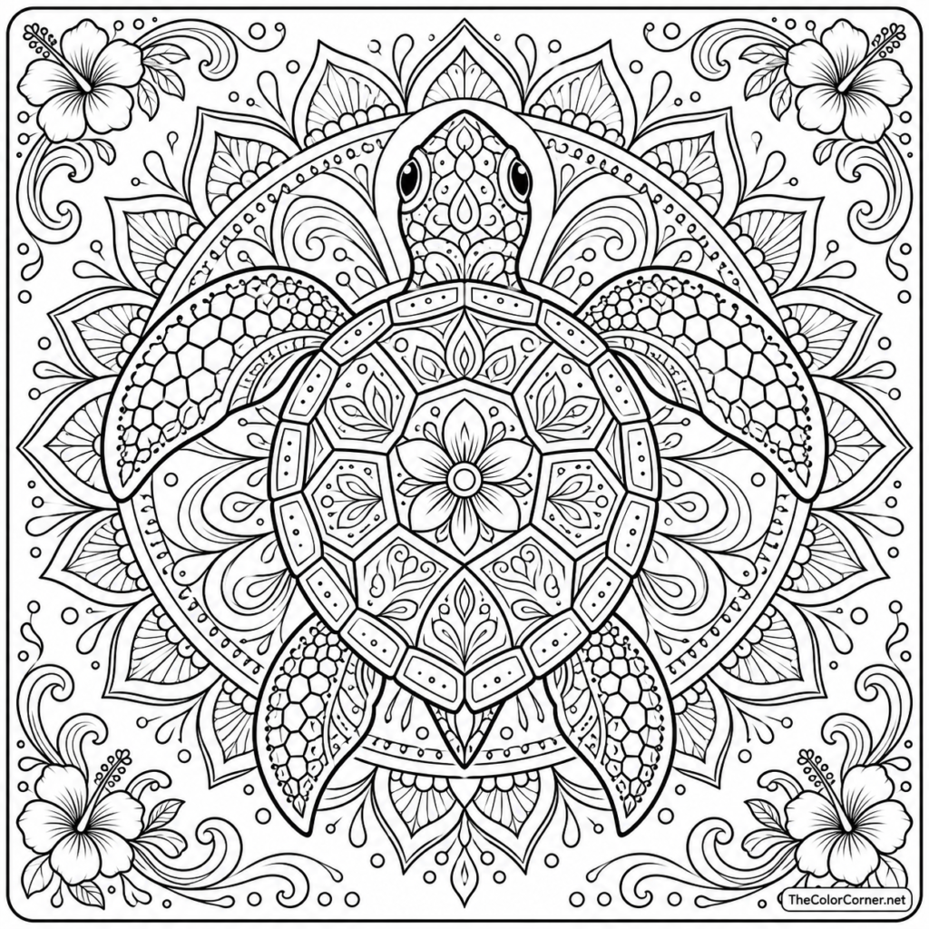 Turtle Mandala