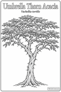 Umbrella Thorn Acacia