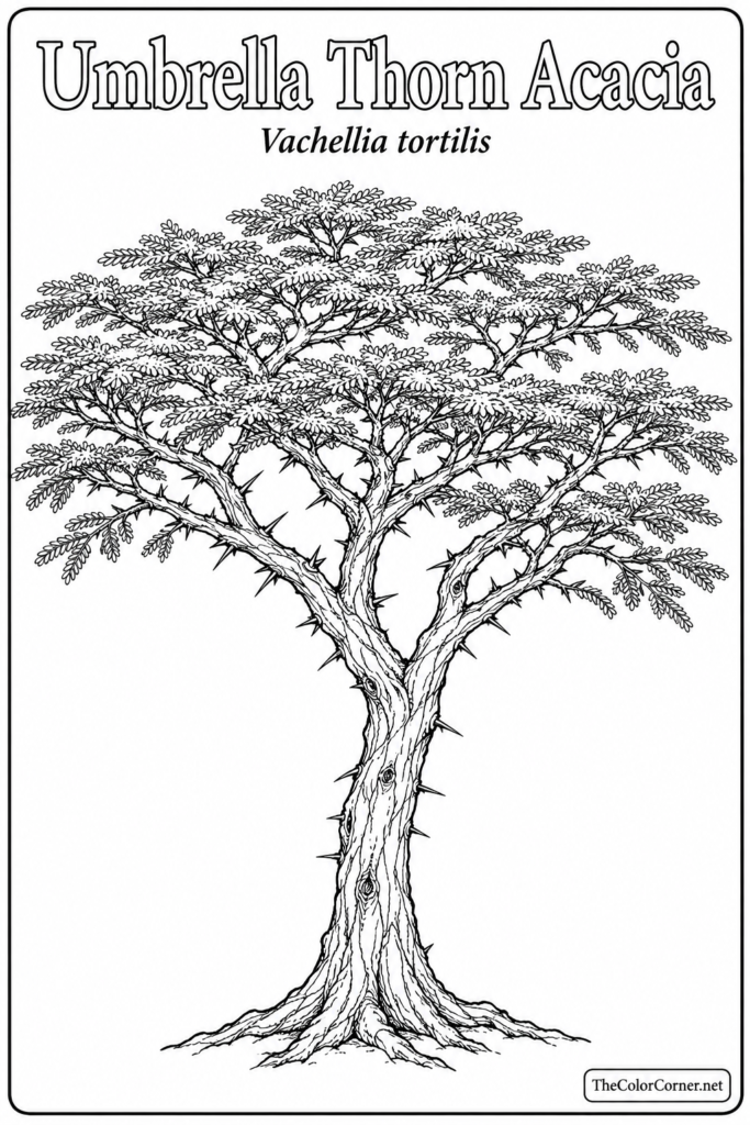 Umbrella Thorn Acacia