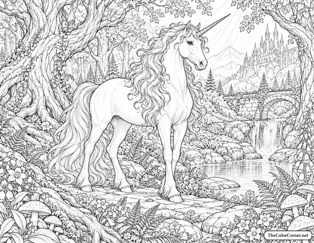 Unicorn Forest Clearing