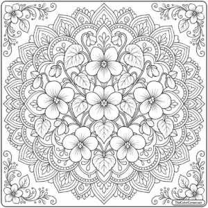 Violet Mandala