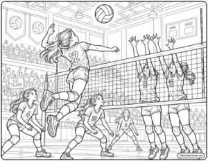 Volleyball Spike