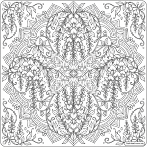 Wisteria Mandala