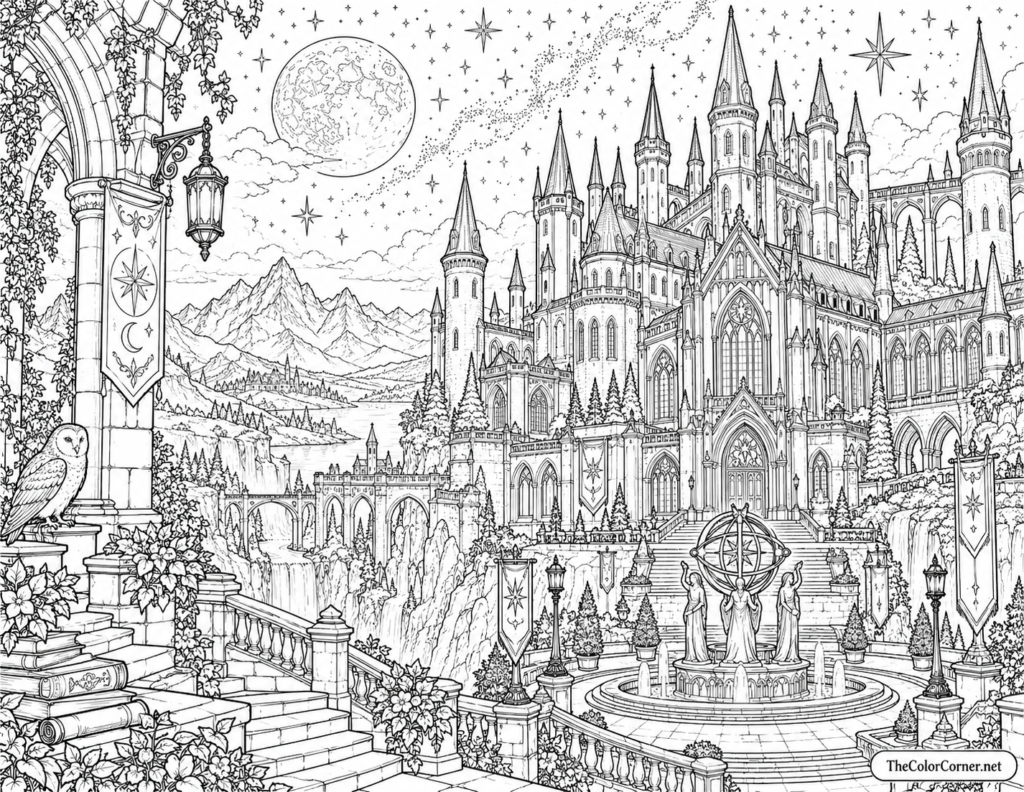 Wizards Academy Towers