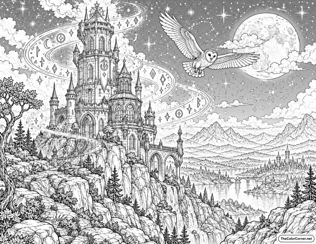 Wizards Tower Swirling Magic