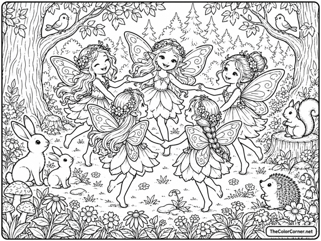 Woodland Fairy Circle